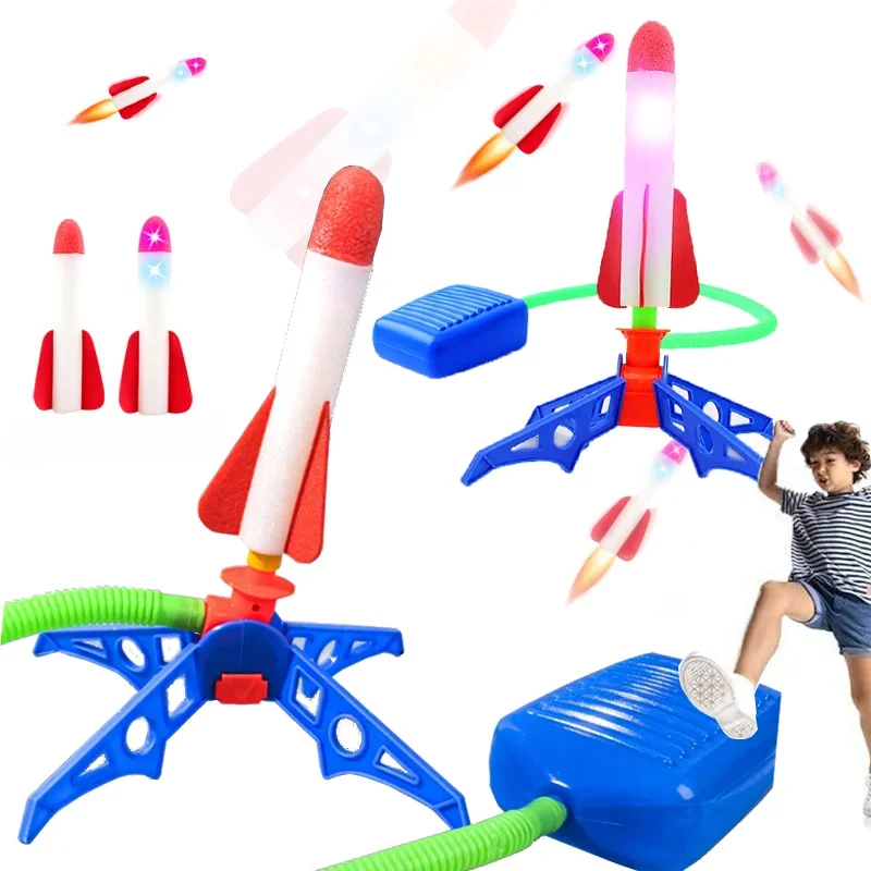 Kids Outdoor Jumping Toys - Lanciarazzi per Bambini, Giocattolo da Esterno