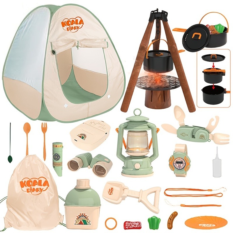 Kids Outdoor Wendy House - Set da campeggio per bambini Giocattolo