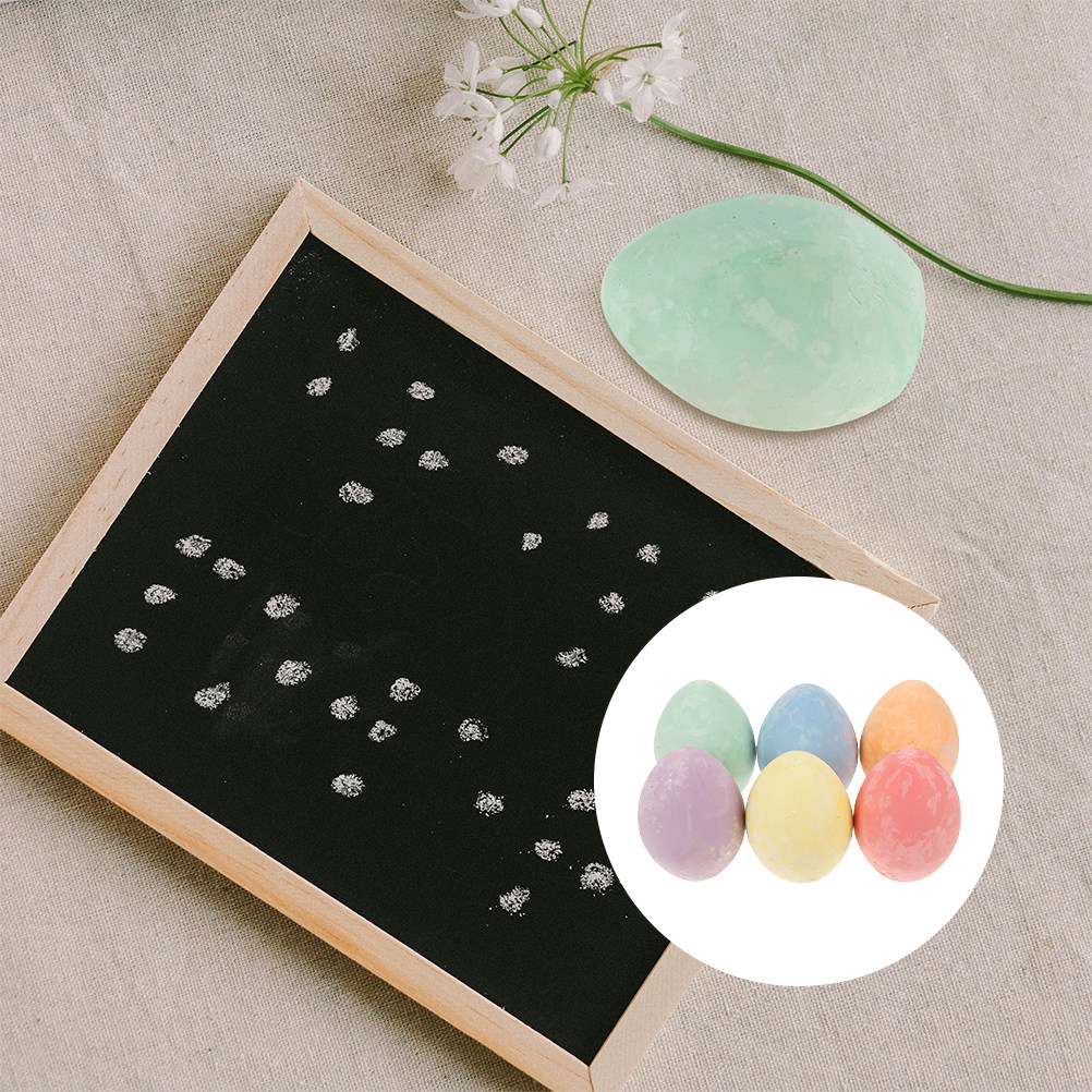 Kids Outdoor Chalkboard - Set di 12 Adorabili Gessetti a
