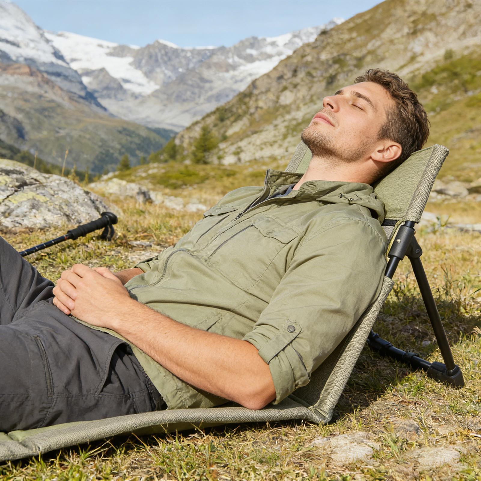 Kids Outdoor Lounger Chair - Sedia a sdraio pieghevole da spiaggia,
