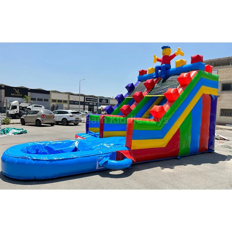 Kids Outdoor Jumping Toys - Scivoli Gonfiabili Commerciali a Blocchi da