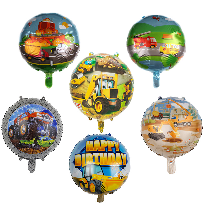 Kids Outdoor Digger - 10 pz 18 pollici Cartoon auto