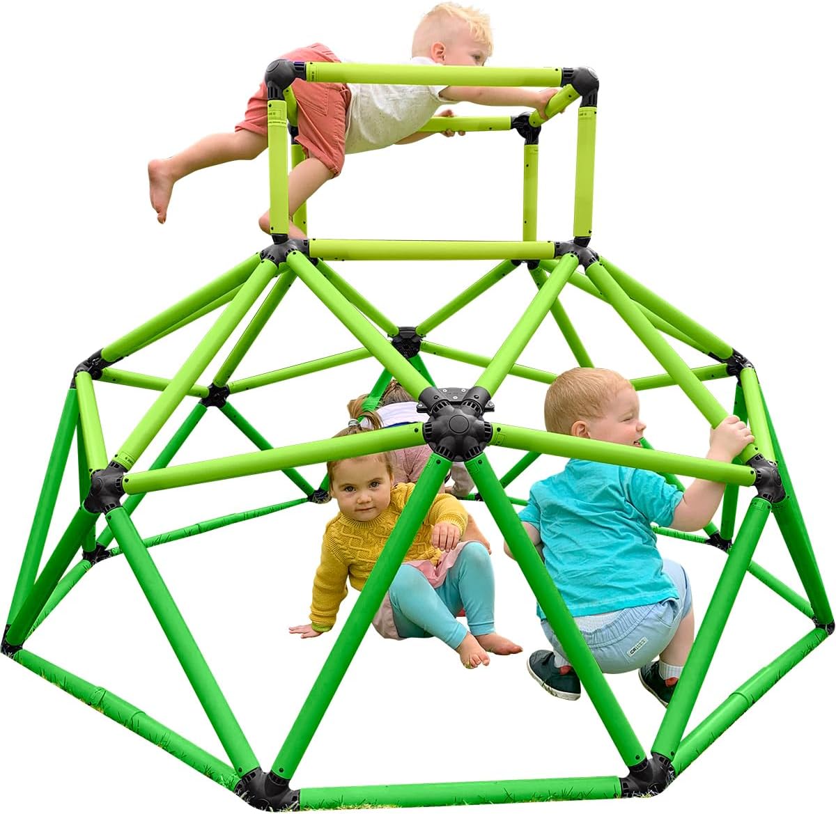 Kids Outdoor Dome Climber - Set da Arrampicata con Tetto -