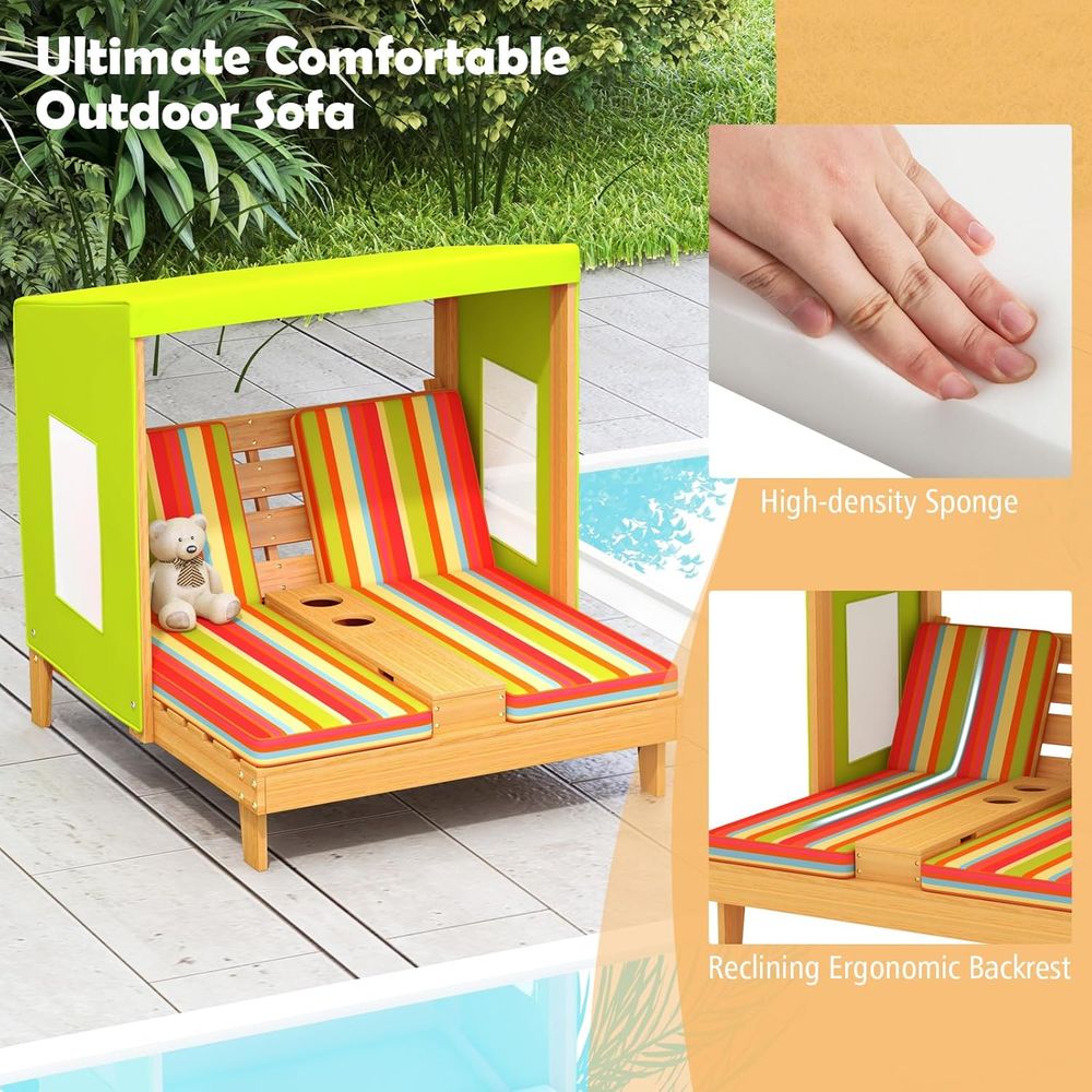 Sdraio per Bambini da Esterno, - Kids Outdoor Lounger Chair recensione e prezzo