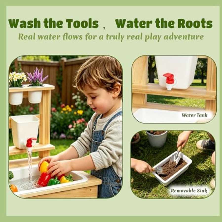 Banco da Giardinaggio per Bamb - Kids Outdoor Chalkboard recensione e prezzo