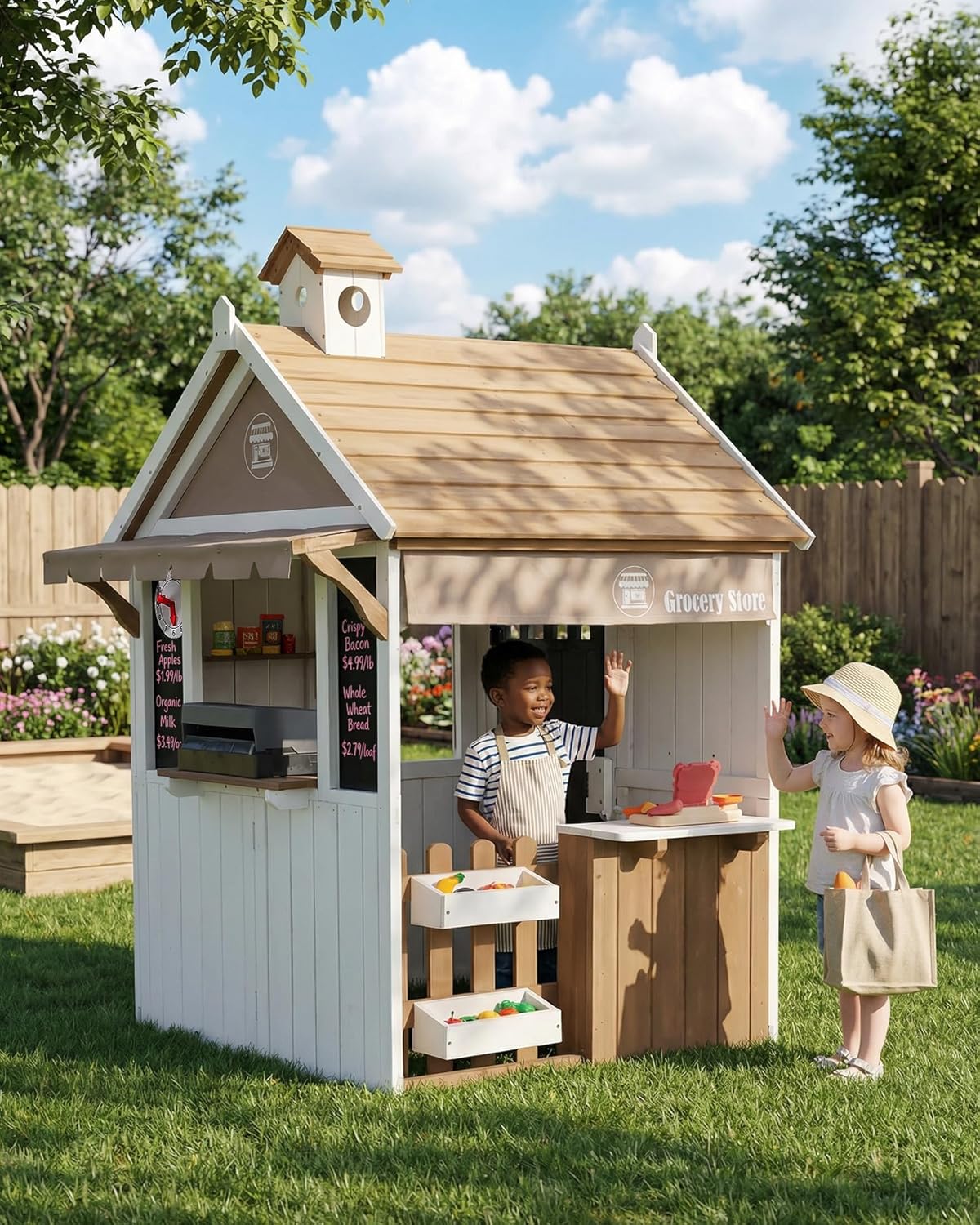 Casetta da gioco per bambini 2 - Kids Outdoor Chalkboard recensione e prezzo