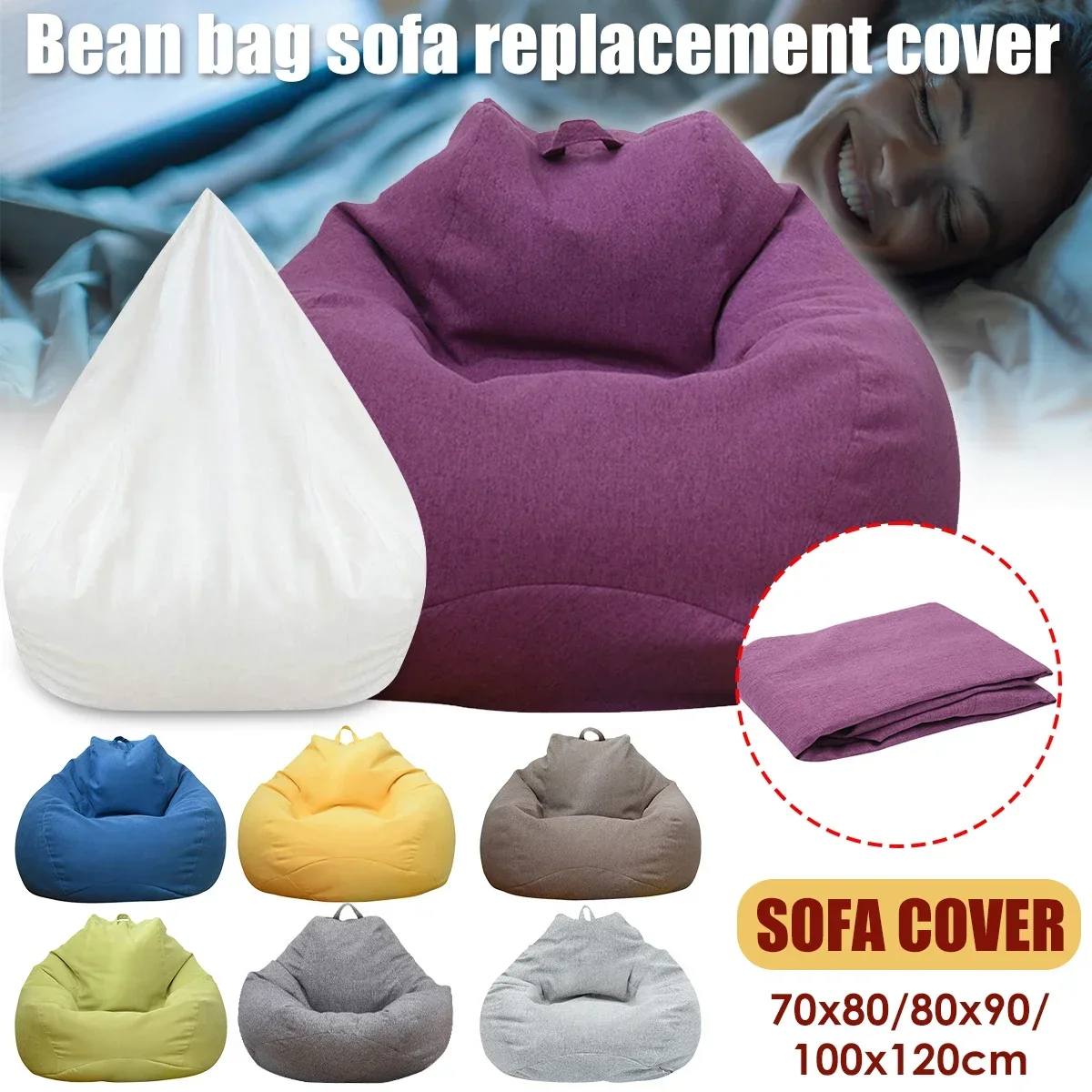 Copridivano per sedia a sacco  - Kids Outdoor Bean Bag Chair recensione e prezzo