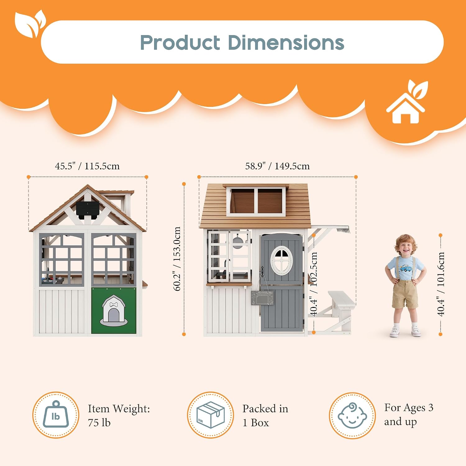 Casetta da gioco per bambini i - Kids Outdoor Chalkboard recensione e prezzo