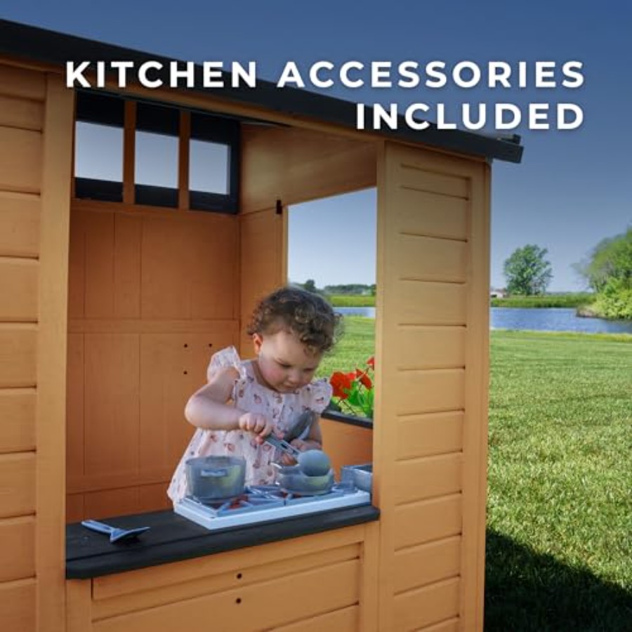 Casetta da gioco per bambini d - Kids Outdoor Chalkboard recensione e prezzo