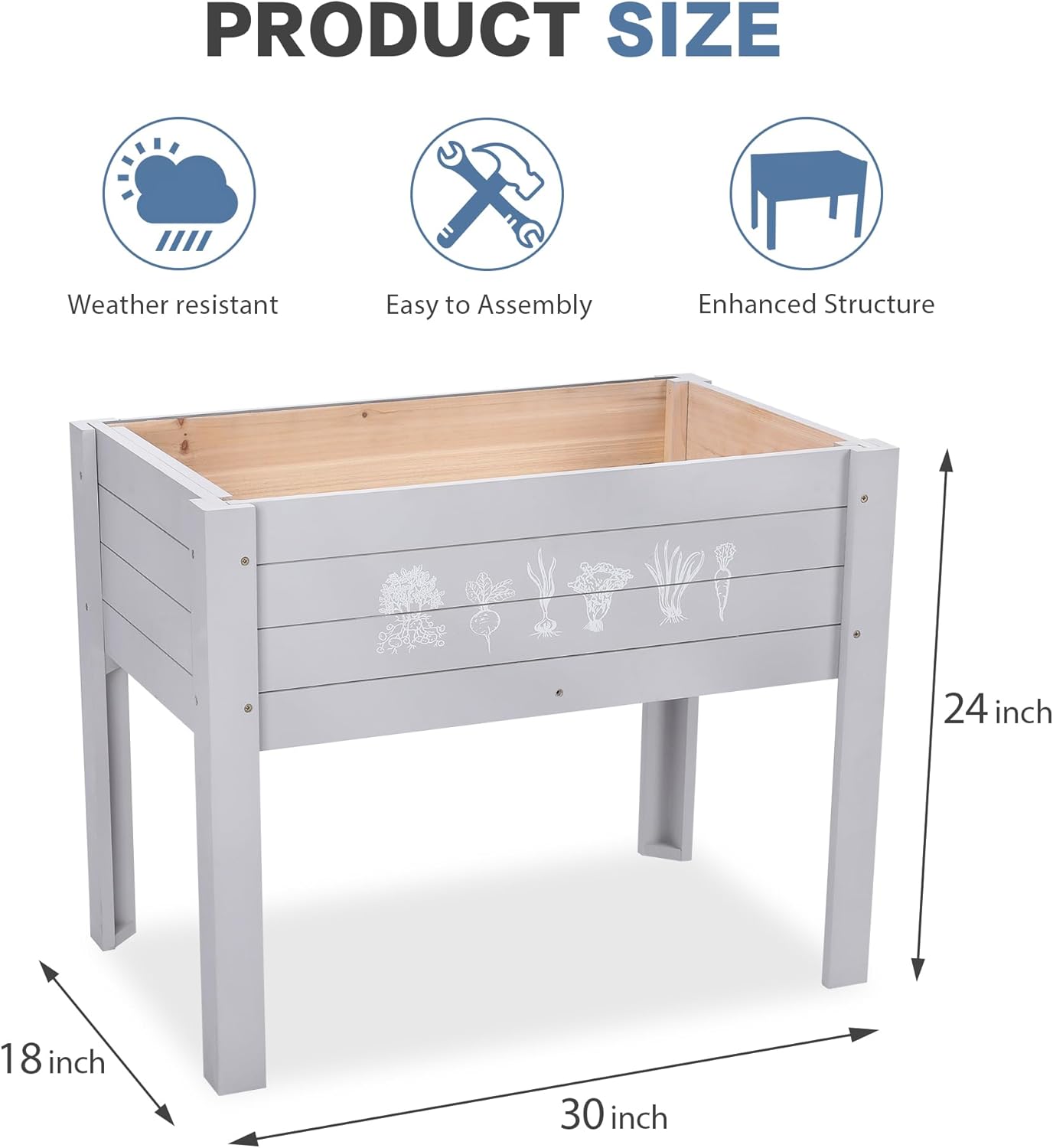 Fioriera rialzata per bambini  - Kids Outdoor Chalkboard recensione e prezzo