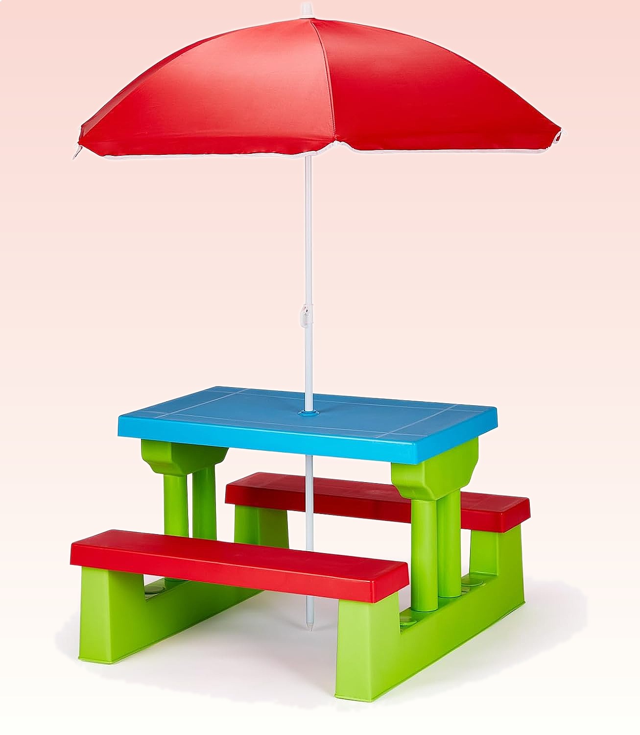 Tavolo da Picnic per Bambini J - Kids Outdoor Table With Umbrella recensione e prezzo