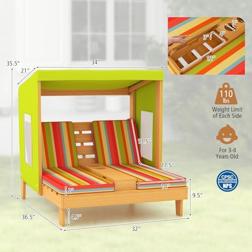 Sdraio per Bambini da Esterno, - Kids Outdoor Lounger Chair recensione e prezzo