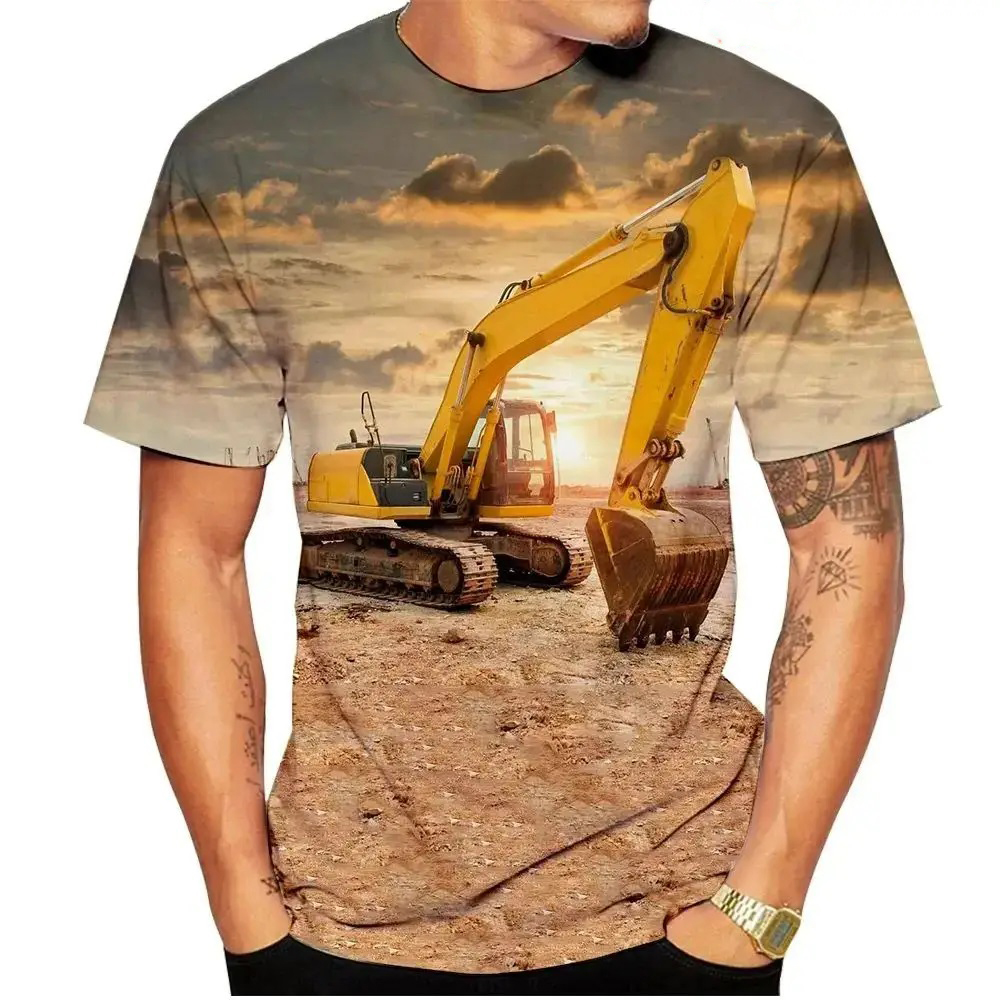 Modello escavatore T-shirt con - Kids Outdoor Digger recensione e prezzo