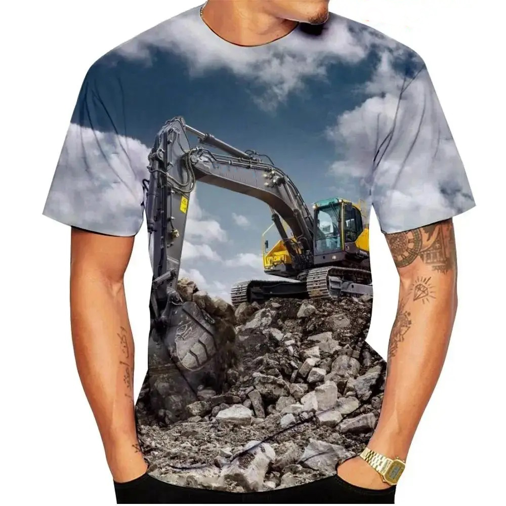 Modello escavatore T-shirt con - Kids Outdoor Digger recensione e prezzo