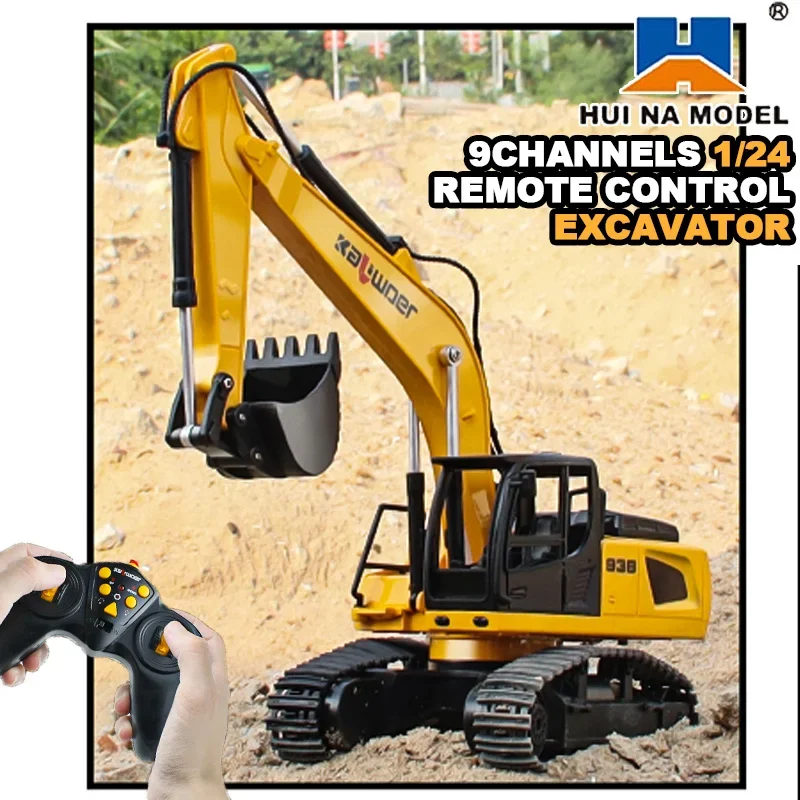 Huina Rc Escavatore 1/24 9Ch A - Kids Outdoor Digger recensione e prezzo