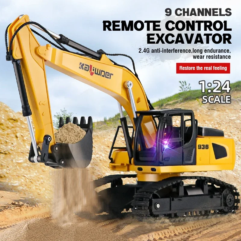 Huina Rc Escavatore 1/24 9Ch A - Kids Outdoor Digger recensione e prezzo