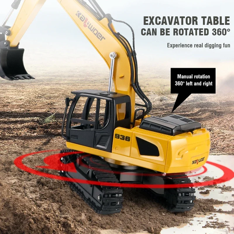 Huina Rc Escavatore 1/24 9Ch A - Kids Outdoor Digger recensione e prezzo