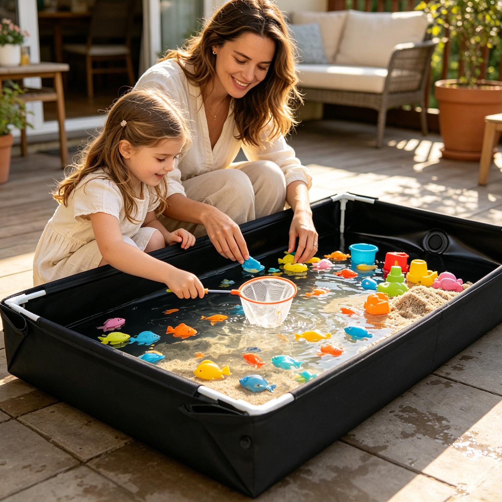 Nuova piscina gonfiabile da es - Kids Outdoor Water Play recensione e prezzo