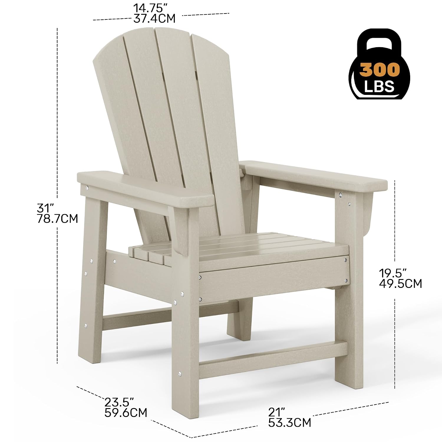 Set di 2 sedie da esterno per  - Kids Outdoor Lounger Chair recensione e prezzo