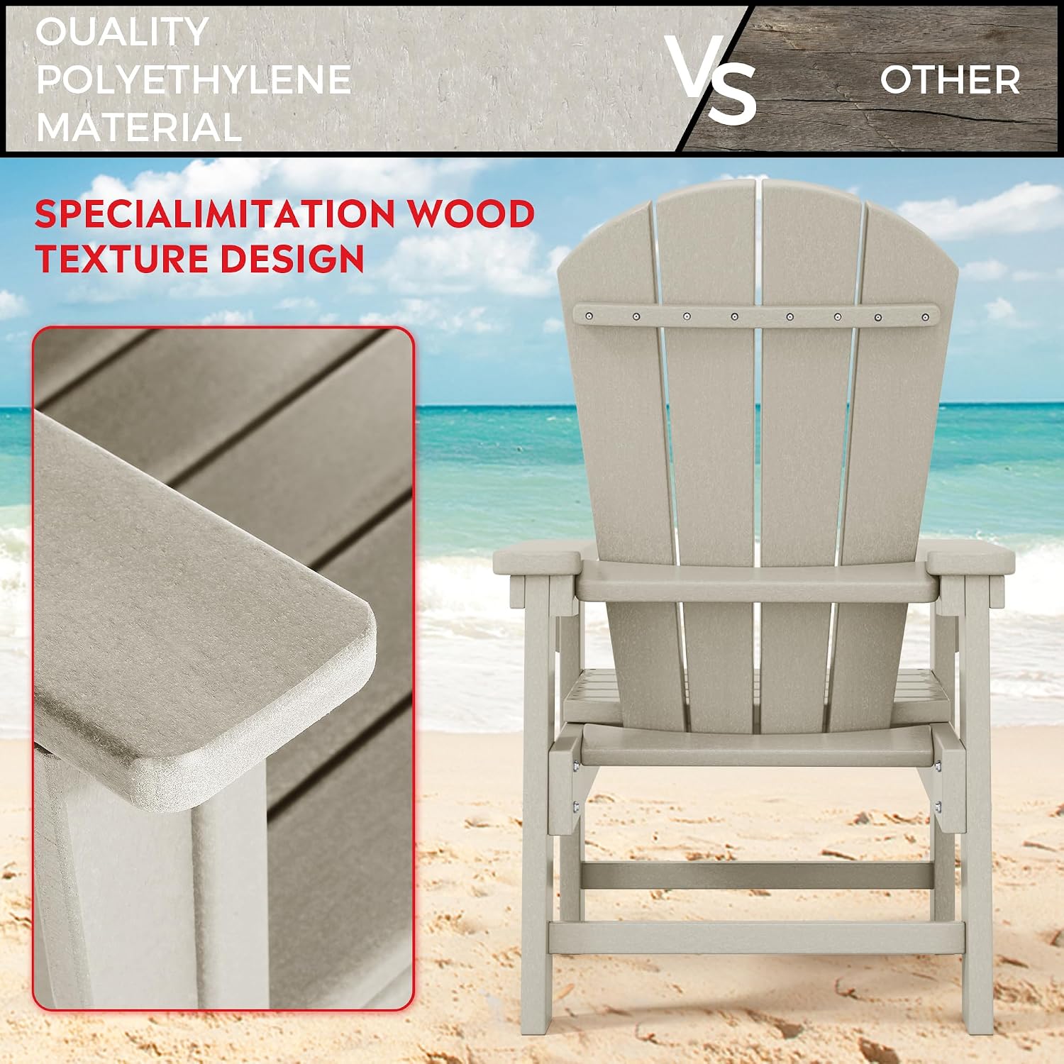 Set di 2 sedie da esterno per  - Kids Outdoor Lounger Chair recensione e prezzo