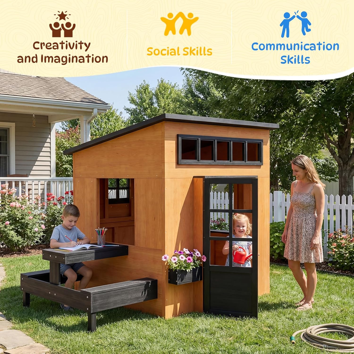 Casetta da Giardino Nordivale  - Kids Outdoor Chalkboard recensione e prezzo