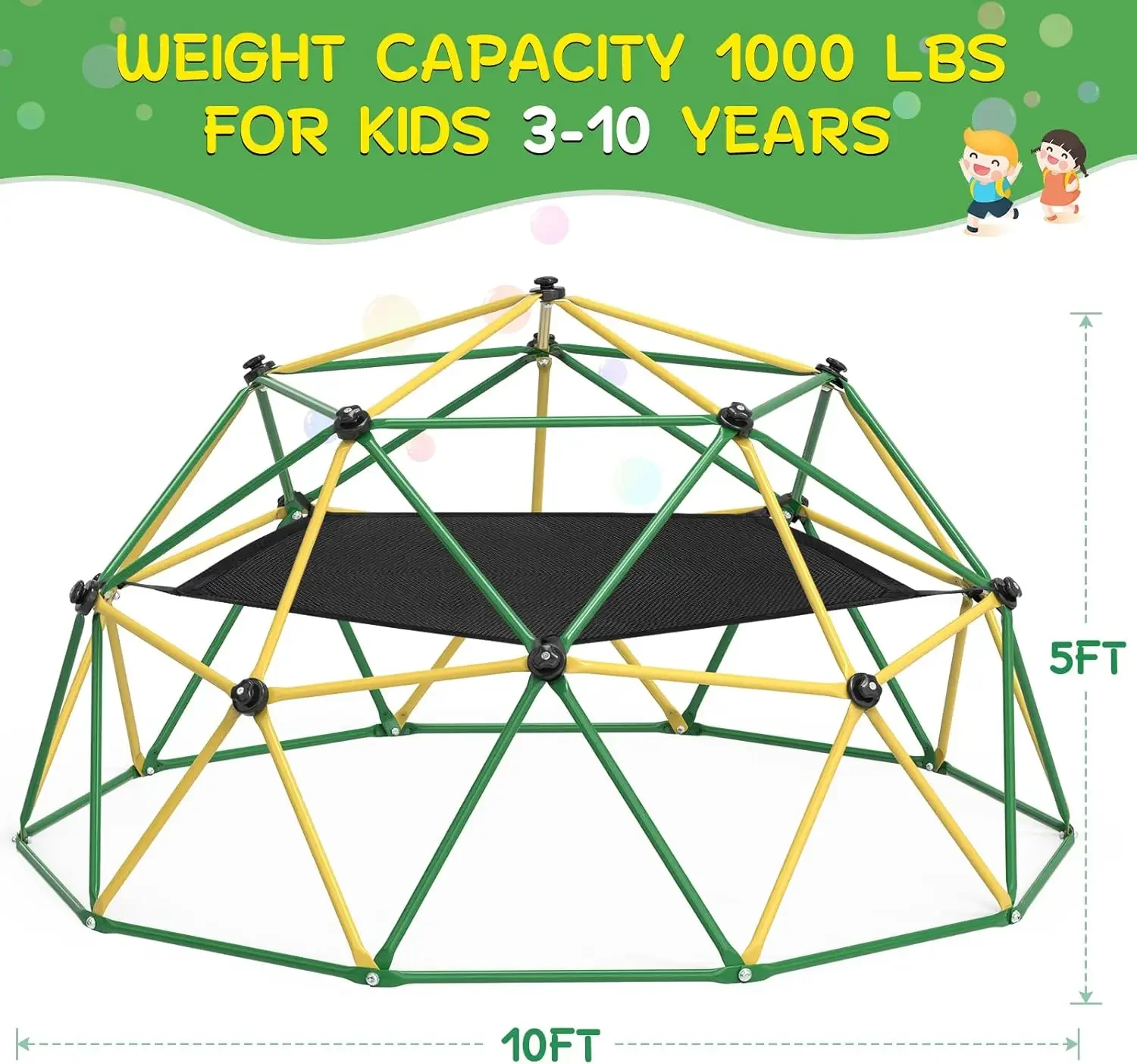 GIKPAL Climbing Dome, Dome Cli - Kids Outdoor Dome Climber recensione e prezzo