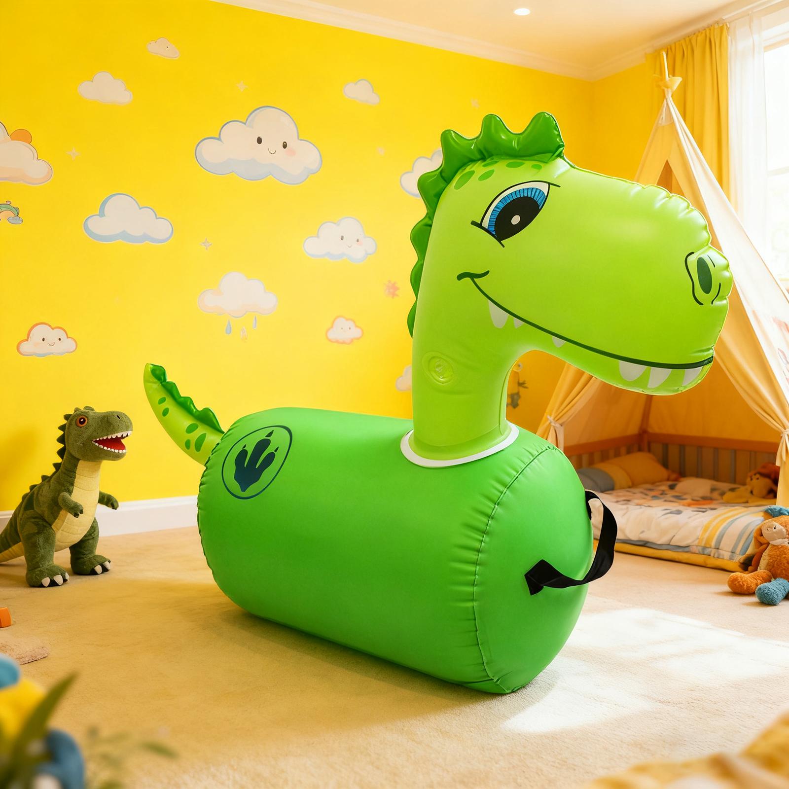 Giocattolo Dinosauro Gonfiabil - Kids Outdoor Jumping Toys recensione e prezzo