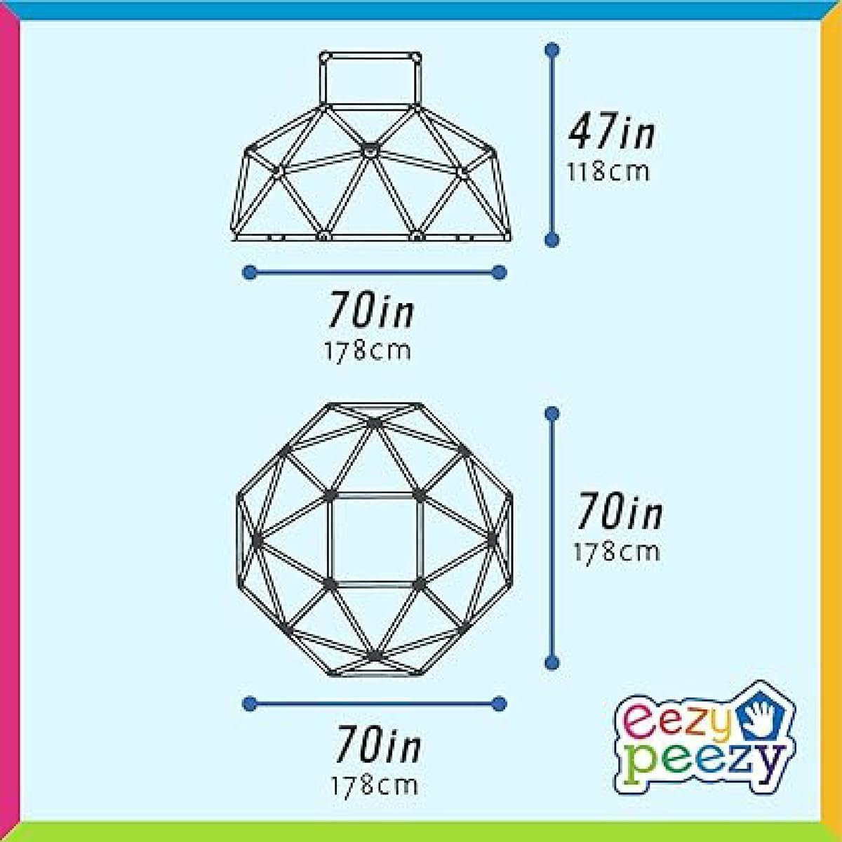 Set da Arrampicata con Tetto - - Kids Outdoor Dome Climber recensione e prezzo