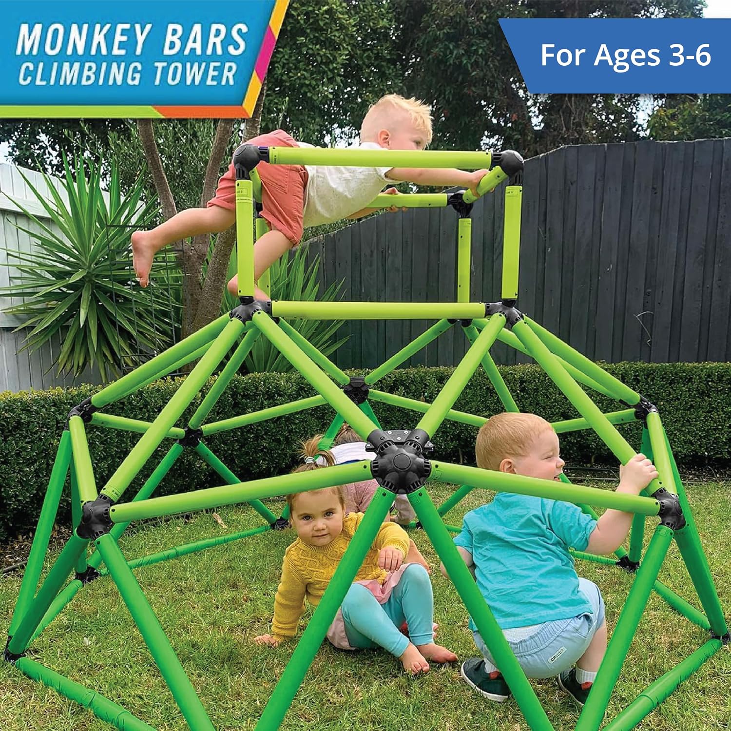 Set da Arrampicata con Tetto - - Kids Outdoor Dome Climber recensione e prezzo